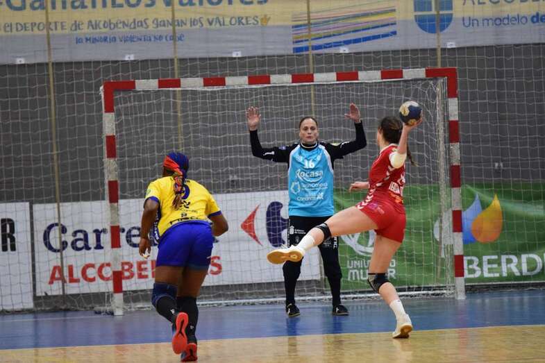 Momento del partido de este sábado (Foto TA)